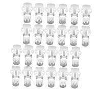 Genérico 40 Unidades Clips de Acero Inoxidable para Zapatos Planos Tacón Alto, Accesorios Joya para Calzado Instalación Rápida y Diseño Plateado Elegante para Ocasiones Formales