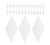 Genérico 400 Piezas de Plantillas de Papel para Acolchado Resistencia Deformación y Acabado Preciso, Ideales para DIY y Diseño de Ropa en Quilting