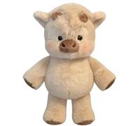 Genérico 45/60cm Peluche Vaca Que Corre, Peluche De j abalís, Muñeco Coleccionable J abalís Y Oveja De Dibujos Animados, Peluches De Animales Ad orables para Familia (Gris, 45cm)