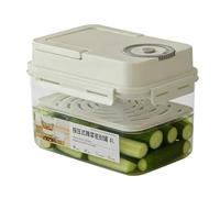 Genérico 4l Airtight Pickle Container - Press-Type Pickling Storage Box, Pickle Box for Home Kitchen, Camping, Picnic, Food Pantry, Refrigerator, Sauerkraut, Fermented Foods