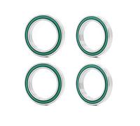 Genérico 4PCS 6806-2RS Cojinete de Bolas 30 * 42 * 7 mm de Acero Cromado con Doble Sellado 680 6RS Rodamientos for Bicicletas Bb90 Pedalier Reemplazo
