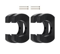 Genérico 4X Kayak Paddle Wall Mount - Garage Storage Kayak Hooks | 4X Boat Oars Storage | Canoe Paddle Rack | For Collectors Canoeists Paddlers Kayakers Fishermen Anglers Garage Shed Basement Cabin