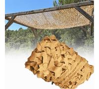 Genérico 4x6m Red de Camuflaje Militar Reforzada del Ejército Alta Gama Protección Solar y Vela de Sombreado Anti-UV Terraza Pergola Jardín Caza Airsoft Cortina Deco Resistente Durable(12x12M)