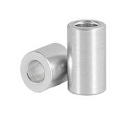 Genérico 5/10/20 piezas/lote M3 M4 M5 M6 M8 M10 arandela de aluminio junta redonda hueca sin rosca espaciador de separación espesor 2/3/4/5/6/8/10/12/30 mm(M8 5pcs,(thickness H) 8mm)