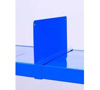Genérico 5 deflectores de 6,5 cm con Marco de Acero, fáciles de Separar e Instalar, divisores de estantes for almacenar Ropa y clasificar Carga.(Blue,60x30cm/23.4x11.7in)