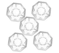 Genérico 5 Piezas De Pedalera De Guitarra Con Efecto De Clavija Cable De Conexión Para Guitarra Interruptores Táctiles Para Pies Fuente De Alimentación Afinadores Cinta Para Los Dedos