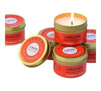 Genérico 5 Piezas Velas de Emergencia y Supervivencia - 30 Horas de Duración para Apagones, Desastres, Casa, Aire Libre, Camping - Sin Humo y Olor, Resistente a Vientos y Agua