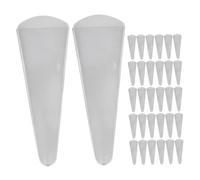 Genérico 50 Fundas Protectoras Transparentes de PVC para Tijeras de Cocina Ligeras y Resistentes Ideales para Uso Diario y Almacenamiento Seguro