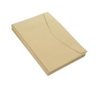 Genérico 50 Pcs bolsa de sobre en cajas tarjetas en con sobres recepción sobres autoadhesivos envelopes de cartas sobre de carta de a de boda Papel Khaki