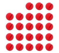 Genérico 50 Piece Bulk Red Circus Clown Nose Set