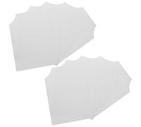 Genérico 50 Piezas Insertos de Cartón para Camisas de Negocios, Tablas para Doblar Camisetas, Cartón de Color Claro para Moldes de Camisas, Envíos y Embalaje