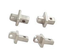 Genérico 50 Uds. Bisagra for gafas rotas, gafas de repuesto, bisagra, Accesorios de reparación de gafas de sol(A011)