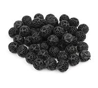 Genérico 50 unids acuario estanque peces tanque orgánico bolas 19mm cartucho filtro medios marinos arrecife pozo pescado artesanía finle maravilloso