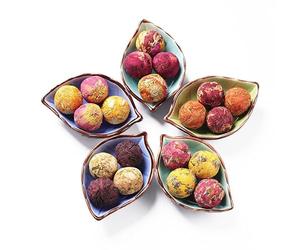 Genérico (500g) 10 Sabores Mezclado Té de Bolas fe Flores Té Perfumado Original de China Buen Té Té de Flores Orgánico Natural Comida Verde sin Aditivos Té de Hierbas