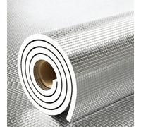 Genérico 50cm-200cm Aislante Termico Ventanas, Película Protectora Solar 99% Opaca De Aluminio, Protector Anti-UV Recortable con Ventosas, Estor Oscurecedor Privacidad para Hogar(140x170cm)