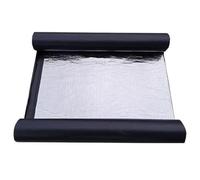 Genérico 50cm Ancho Tejado Tela Asfaltica Autoadhesiva Impermeable, 1.5mm Techo Cinta Selladora Aluminio Butilo Adhesiva, Banda Bituminosa de Reparación para Terraza Tejado Goteras(0.2x3m)