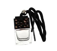 Genérico 5pcs Coche Vacío Que Cuelga La Botella De Cristal Del Perfume Que Cuelga Las Botellas Difusas De Aromaterapia