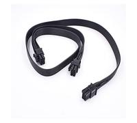 Genérico 5pcs / lote 8pin a dual Pci Express 8Pin (6 + 2) Cable de alimentación PIN 8 Pin 1 a 2 Spliter compatible con Corsair TX850M RM1000 Modular Psu