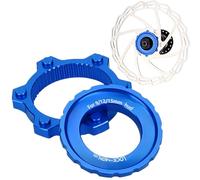 Genérico 6 Bolt To Centerlock Adapter- Bicycle Disc Brake Converter, Centerlock To 6 Hole Mount Adapter | Precision Cycling Brake Accessory Bikes For Mountain Bike Off Road Cycling