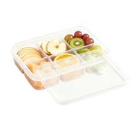 Genérico 6 Compartment Food Storage Container - PP Airtight Meal Prep Box