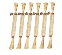 Genérico 6 Pack Natural Silvervine Sticks Cat Toy - Catmint Silvervine Blend, Matatabi Cat Chew Toy for Teeth Cleaning/Dental Care (Silvervine 6Pack)