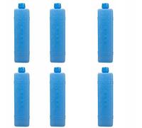 Genérico 6 Piezas Bloque Hielo NeveraS Portatil, Bloques Congelador, Paquetes De Hielo Más Frescos Reutilizables De Larga Duración, Paquete De Congelador Frío para Enfriadores, Luchbox