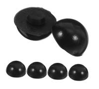 Genérico 6 Piezas Tapón de goma de tambor ahuecado tambor de mano batería Pads de pie de Pads de goma para es etéreos partes del de lengua pad de apoyo para tongue drum