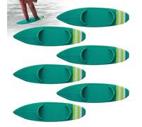 Genérico 6 Tablas de Surf de Dedo Creativas, minitablas de Surf, Juguete para Surfear con los Dedos, Tablas de Surf para niños, Adolescentes y Adultos, para aliviar el estrés y Relajarse.