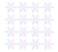 Genérico 600 Piezas Confeti de Copos de Nieve Navideños Blancos 2 Cm para Decoración de Fiestas de Navidad y Suministros para Eventos Festivos