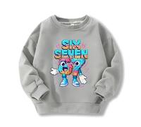 Genérico 67 Six Seven Sudadera Niña Niño, Meme Divertido Italiano Brainrot Sudadera con Capucha, Estilo Hip Hop Streetwear Y2K, Sudadera Gaming para Niños y Adolescentes