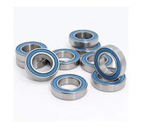Genérico 6801RS L-2112DD Que Lleva Color ABEC-3 (10PCS) de sección Ligera 6801-2RS rodamientos rígidos de Bolas 61801 RS 6801 2RS con Azul Sellado 12 * 21 * 5 mm Reemplazo