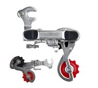 Genérico 7 Speed Deraeur - Galvanized Iron 15x5cm | Bikes Gear Shifter Hanger Mount Rear desviador, Easy Install Bicycles Gear Shifting | Compatible con Mountain Bikes and Road Bike