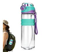 Genérico 750ml Water Bottle Leakproof With Spray Mist Handle Heat Resistant