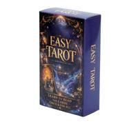 Genérico 78 Piece Tarot Deck, Party Game Playing Cards, Beginner Friendly Card Set, Social Fun Deck, Easy Tarot Cards for Adults Men Women Families Friends Gatherings Entertainment Use