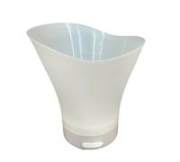 Genérico 7L LED Ice Bucket with Wireless Speaker, Colorful Light-Up Drink Chiller, 1200mAh, Waterproof Radiant Beverage Container for Party Bar BBQ Outdoor Celebration, 10.24x11.81 Inches