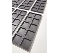 Genérico 8 Bandejas de Movimiento Wargames 5x2, Conversión de 20mm a 25mm (Pack de 8 Unidades)