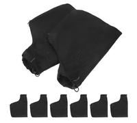 Genérico 8 Piezas Bolsa de Polvo Material de Tela y Hierro para Salida de Aire Recolección de Polvo Compatible con Máquina de Corte 255 para Lijadora de Banda