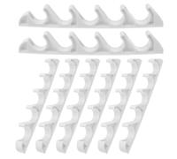 Genérico 8 Soportes Ajustadores de Nailon para Sillas Reclinables de Exterior, Conector de Muebles de Jardín y Camping, Hebilla de 5 Posiciones, Piezas de Repuesto para Sillas de Terraza