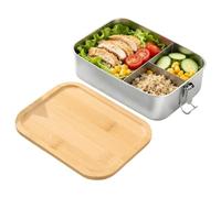 Genérico 850ml Reusable Lunch Box With Leak Proof Lid For Meals And Snacks
