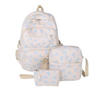 Genérico À Dos Élégant Avec Nœud Papillon | Sac À Dos Femme | Matériel Produit Nylon, Polyester | Poids Léger Cartable Élégant Spacieux Léger Pour Voyage Études Travail Quotidien Université