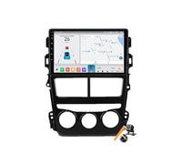 Genérico A,M6 Pro3,Android 15.0 Estéreo de reemplazo para Yaris Vios 2017-2020 Radio de Coche Navegación GPS Tableta de 9 Pulgadas Reproductor Multimedia DVD Receptor FM BT con Android Auto Carplay
