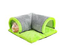 Generico A Tunnel - Alfombrilla para dormir de algodón para mascotas pequeñas, de , de forro polar, de ángulo recto para conejillos de perros, 200 g, para hámsters anticivo