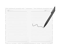 Genérico A5 Writing Journal, Ruled Planner Notebook Set, Soft Smooth Paper Note Book System, Durable Marble Design Writing Pad, Notebook with Modern Style, Study Work Travel Use