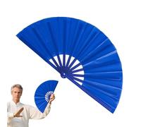 Genérico Abanico Plegable - Abanico Plegable Decorativo Chino | chino de Kung Fu | para Ceremonias Tradicionales Eventos de Kung Fu Cosplay Decoración del Hogar