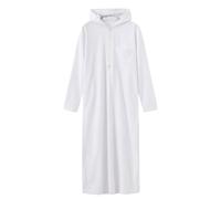 Genérico Abaya Femenina Islámica Túnica Musulmana Holgada con Cuello Alto Vestidos Musulmanes Largos Vestido Largo de Manga Larga Sencilla Ropa de Oración para Mujeres con Cremallera
