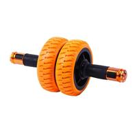 Genérico Abdominal Wheel AB Roller | 6 Inch Strength Training Home Gym Exercise Wheels 13.78x5.91x5.91in | Core Workout Strength Training Home Gym Accessories for Indoor Outdoor Fitness Travel Office