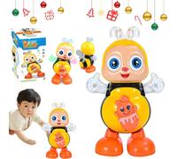 Genérico Abejita Chiquitita de Plim Juguete, Abejita Chiquitita, Abeja Bailarina Juguete con MúSica & Luces Led, úsica Regalos de Cumpleaños Navidad para Niños Pequeños(Sin batería)