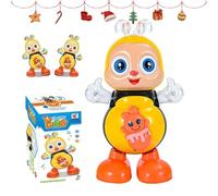 Genérico Abejita Chiquitita De Plim Juguete, Abejita Chiquitita, Dancing Bee Toy with Music & Led Lights, Moving Eyes, Twisting Body and Moving Legs, Preschool Learning Sensory Toys