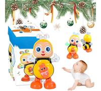 Genérico Abejita Chiquitita Plim, 2026 Nueva Juguetes Abejita Chiquitita, Cumpleaños Navidad para Niños Pequeños, Dancing Bee Toy with Music & Led Lights, Ideal Christmas Gifts