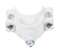 Genérico Abrazadera de Drenaje para Purificador de Agua de Color Claro con Conexión Rápida de 1/4 Pulgada, Resistente al Envejecimiento E Impacto para Dispensador de Agua Varios estilos